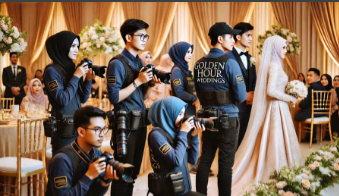Tempah baju seragam pekerja khas untuk kru fotografi wedding